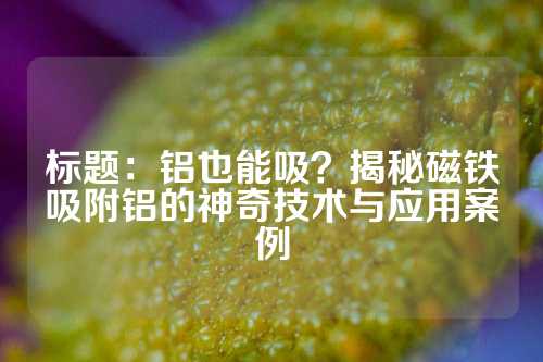 标题：铝也能吸？揭秘磁铁吸附铝的神奇技术与应用案例