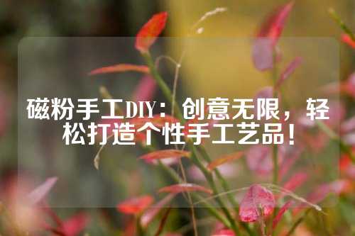 磁粉手工DIY：创意无限，轻松打造个性手工艺品！